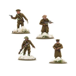 Britische & Kanadische Infanterie (Winter) - Zugkommandeure