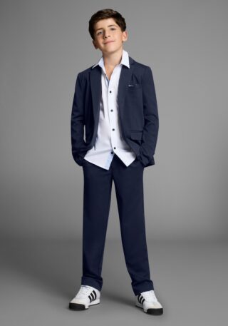 Bruno Banani Anzug "2tlg. Jersey Anzug für Jungen" Set, Sakko & Hose, 2 tlg. Basic Für jeden Anlass passend. Eleganter Jersey Anzug für TEENS