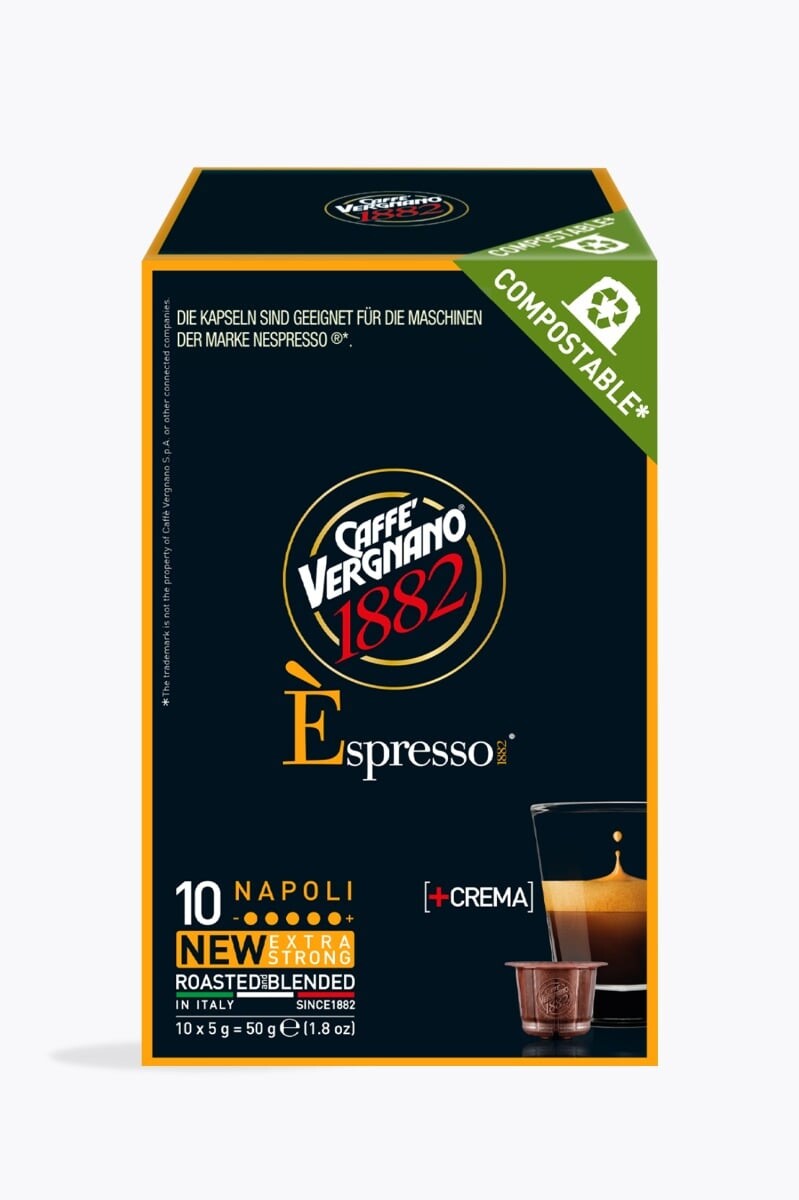 Caffè Vergnano Napoli 10 Kapseln Nespresso® kompatibel
