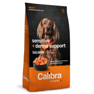 Calibra Expert Adult Sensitive & Derma Lachs - 12 kg