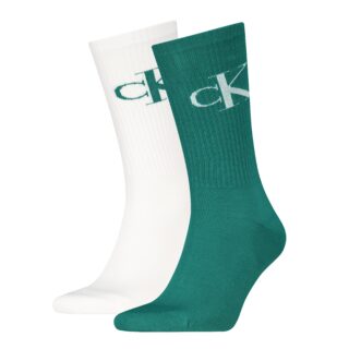 Calvin Klein Jeans Socken "CKJ MEN SOCK 2P MONOGRAM" 2 Paar, 2 Paar tlg. mit verstärkter Ferse, komfortable Frotteesohle