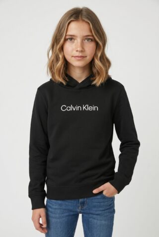 Calvin Klein Kapuzensweatshirt "LOGO REGULAR TERRY HOODIE", Regular fit, Logoschriftzug