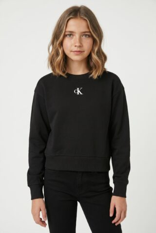 Calvin Klein Sweatshirt "CK LOGO FASHION SWEATSHIRT", Regular fit, Logoschriftzug