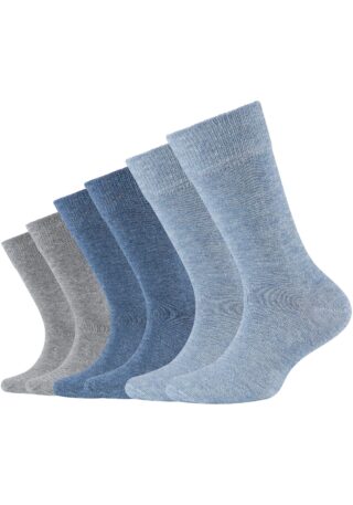 Camano Socken "ca-soft" 6 Paar, mit Komfortbund und gepolsterten Zehen-/Fersenbereich