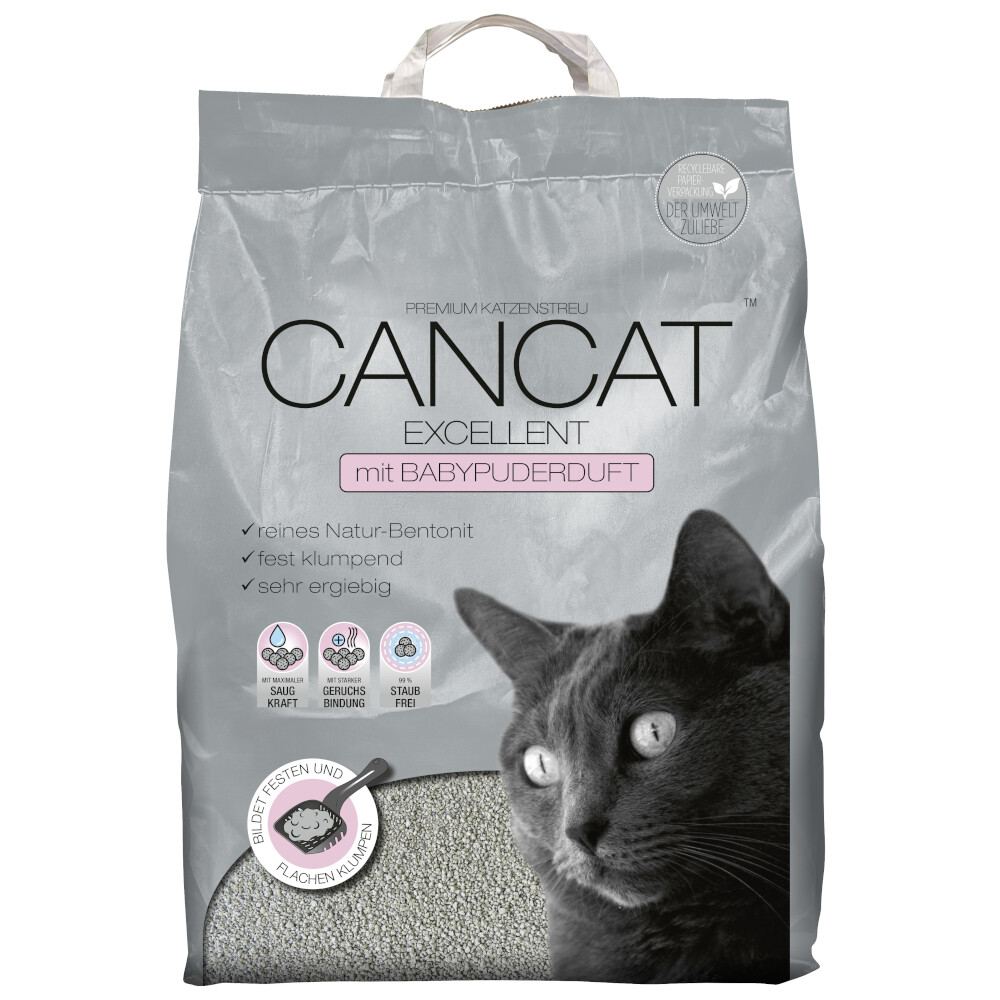 CANCAT Excellent Katzenstreu - 12 kg