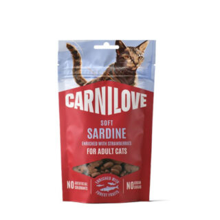 Carnilove Cat Soft Snack - Sparpaket: 2 x 50 g Truthahn mit Katzenminze