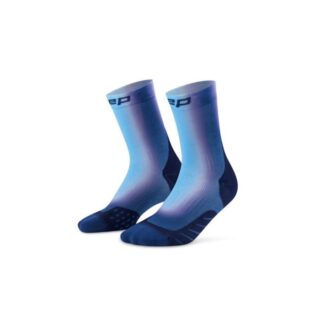 CEP Core Run Edt. Gradient Socks Mid-Cut 5.0 Gr. 39-42 III Blau Herren
