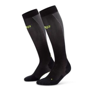CEP Core Run Ultralight Kompressionssocken, 34-37, Schwarz – Optimale Unterstützung & Komfort für Lauftraining