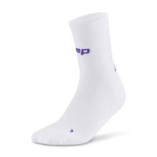 CEP Core Run Ultralight Kompressionssocken für optimalen Laufkomfort – Weiß
