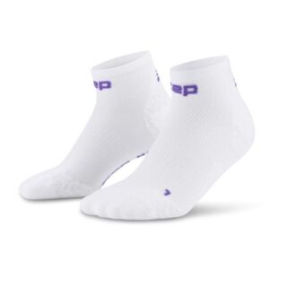CEP Core Run Ultralight Kompressionssocken Low 4.0 Weiss, Gr. 39-42 – Für verbesserte Laufleistung & Komfort