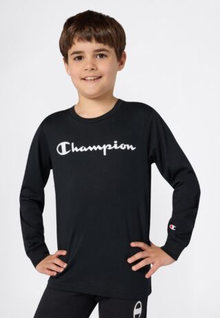 Champion Langarmshirt "SPORTWEAR LONG SLEEVE Standard Fit" Langarmdesign, aus Baumwolle, mit Rundhalsausschnitt, normale Länge