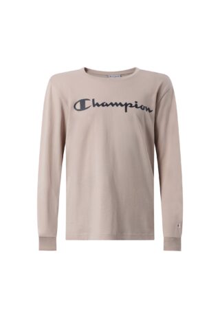 Champion Langarmshirt "SPORTWEAR LONG SLEEVE Standard Fit" Langarmdesign, aus Baumwolle, mit Rundhalsausschnitt, normale Länge