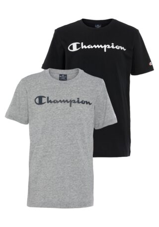 Champion T-Shirt Packung, 2 Stk. für Kinder & Jugendliche, Kurzarm