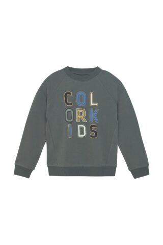 COLOR KIDS Sweater "Sweater COSweat W. JR. Logo Print"