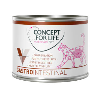 Concept for Life Veterinary Diet Gastrointestinal Katzennassfutter - Sparpaket: 12 x 200 g