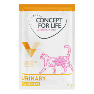 Concept for Life Veterinary Diet Urinary Huhn - Sparpaket: 48 x 85 g