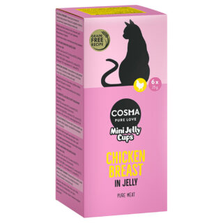 Cosma Mini Jelly Cups 6 x 25 g - Pazifikthunfisch