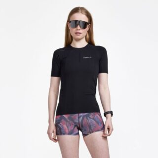 Craft Adv Cool Intensity SS Tee Gr. L Schwarz Damen