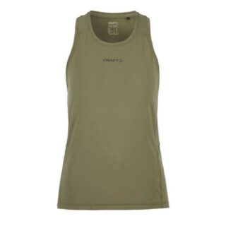 Craft ADV Essence Damen Lauf-Top Grün, Leichtes Funktionsshirt für maximale Bewegungsfreiheit und Komfort