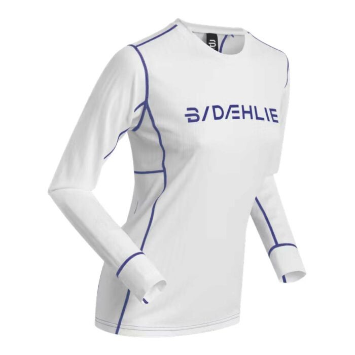 Dæhlie Training Tech LS Tee Gr. L Weiß Damen