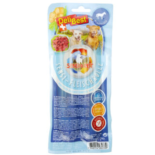 DeliBest Sensi Fleischrolle Pferd - Sparpaket: 6 x 400 g