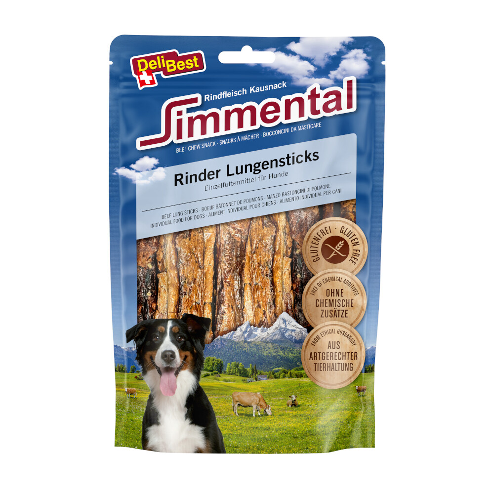 DeliBest Simmental Rind Lungensticks - 120 g