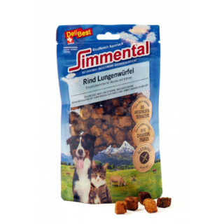 DeliBest Simmental Rind Lungenwürfel - 60 g