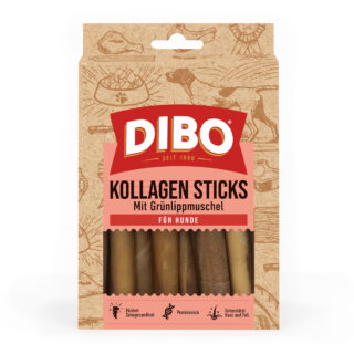 DIBO Kollagen Sticks mit Grünlippmuschel - Sparpaket: 4 x 150 g