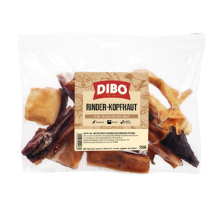 DIBO Rinderkopfhaut - Sparpaket: 2 x 250 g