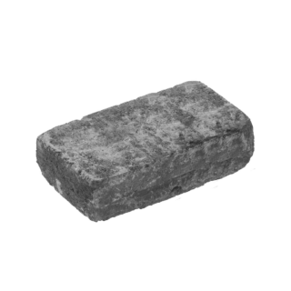 Diephaus Mauerstein 'T-Wall Aged Middle' Beton basaltfarben 30 x 20 x 10 cm