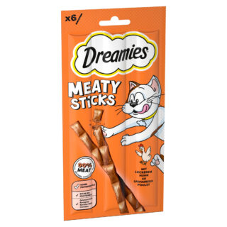 Dreamies Meaty Sticks - Lachs (6 x 5 g)