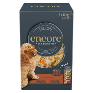 Encore Jelly Pouch Mix 5 x 100 g - Feinste Auswahl
