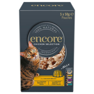 Encore Jelly Pouch Mixpaket 20 x 50 g - Auswahl mit Huhn 2 (3 Sorten)