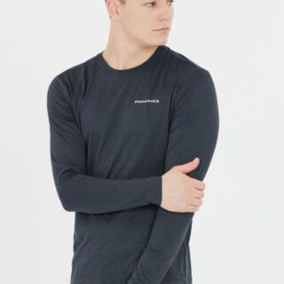Endurance Abdon Melange Long Sleeve Tee Gr. S Herren