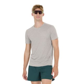 Endurance Besy Melange SS Tee Gr. L Grau Herren