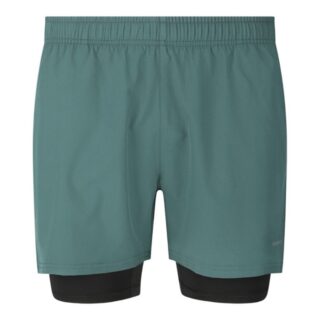 Endurance Kros 2in1 Shorts Gr. S Grün Herren