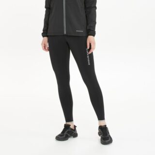 Endurance Lange Tights Gr. 40 Schwarz für Damen - Bequeme und atmungsaktive Lauftights