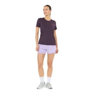 Endurance Nan SS Tee Gr. 40 Lila Damen