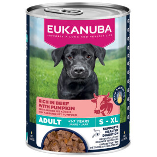 Eukanuba Adult Reich an Rind mit Kürbis - 6 x 400 g