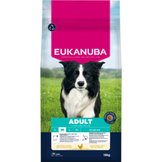 Eukanuba Premium Nutrition Adult Medium Breed Huhn - Sparpaket: 2 x 3 kg
