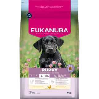 Eukanuba Premium Nutrition Puppy Large & Giant Breed Huhn - Sparpaket: 2 x 3 kg