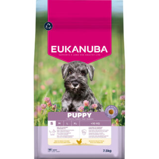 Eukanuba Premium Nutrition Puppy Small Breed Huhn - Sparpaket: 2 x 3 kg
