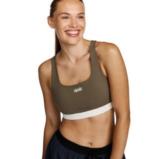 EYDA Becky Sports Bra Gr. L Braun Damen