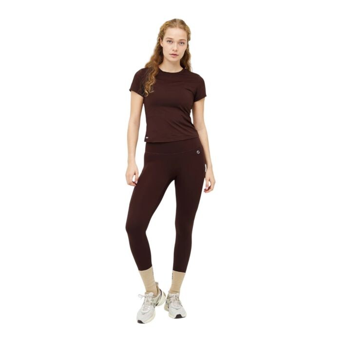 EYDA Chloe SS Tee Gr. L Braun Damen