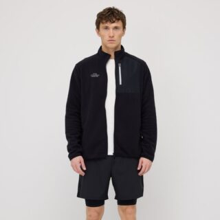 EYDA Chris Fleece Jacket Gr. L Schwarz Herren
