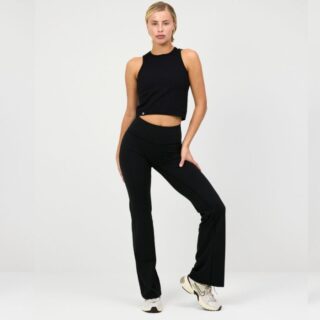 EYDA Ellie Flare Pants Gr. L Schwarz Damen