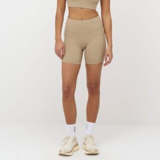 EYDA Ellie Ultralight Pocket Shorts Gr. L Braun Damen