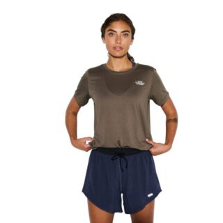 EYDA Freja SS Tee Gr. L Braun Damen