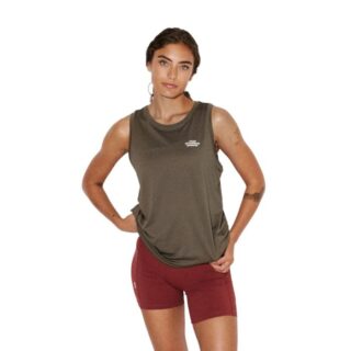 EYDA Freja Top Gr. L Braun Damen