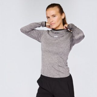 EYDA Hani Hooded Long Sleeve Gr. L Grün Damen